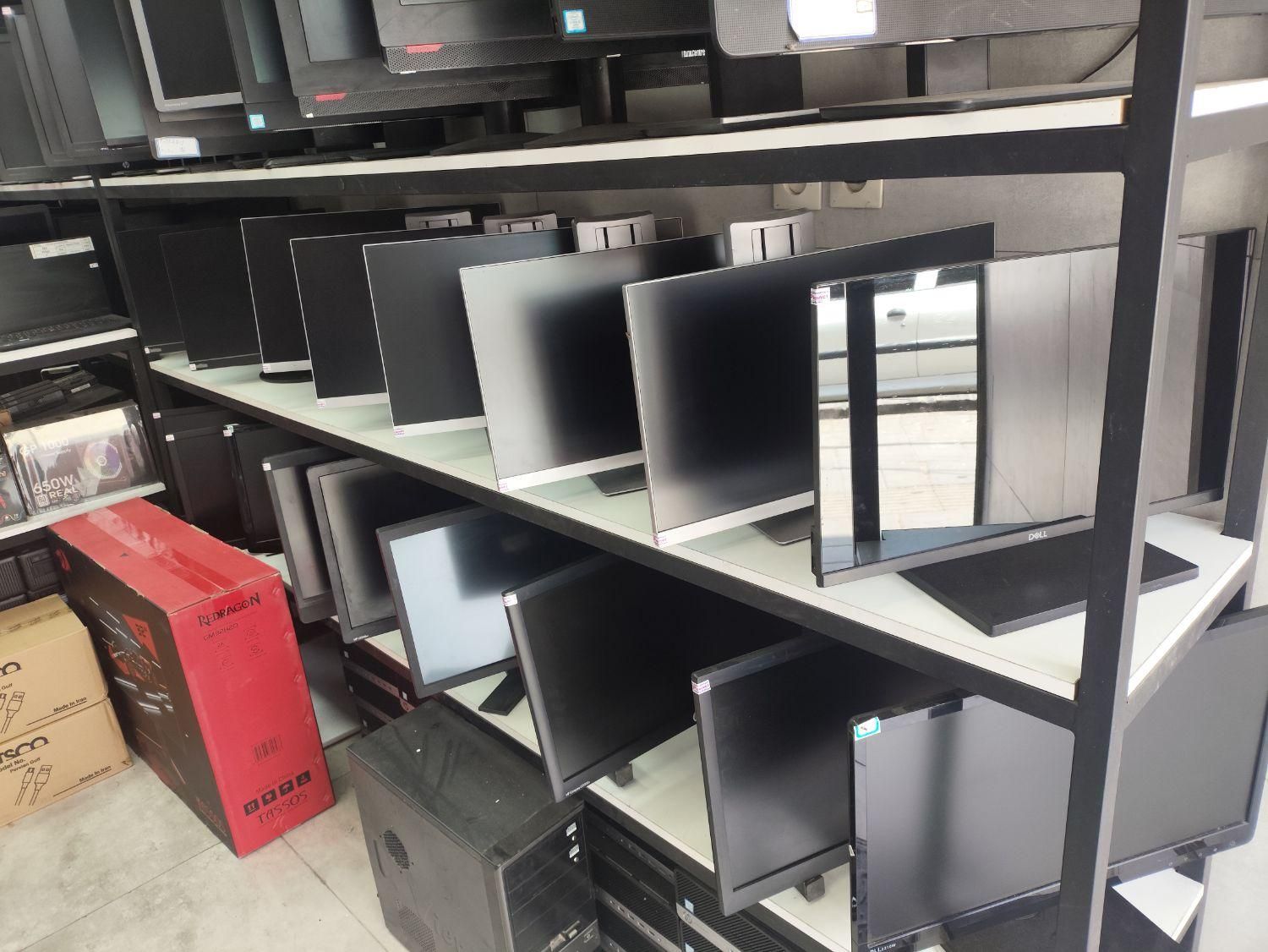 انواع مانیتور استوک با ضمانت|قطعات و لوازم جانبی رایانه|قزوین, |دیوار