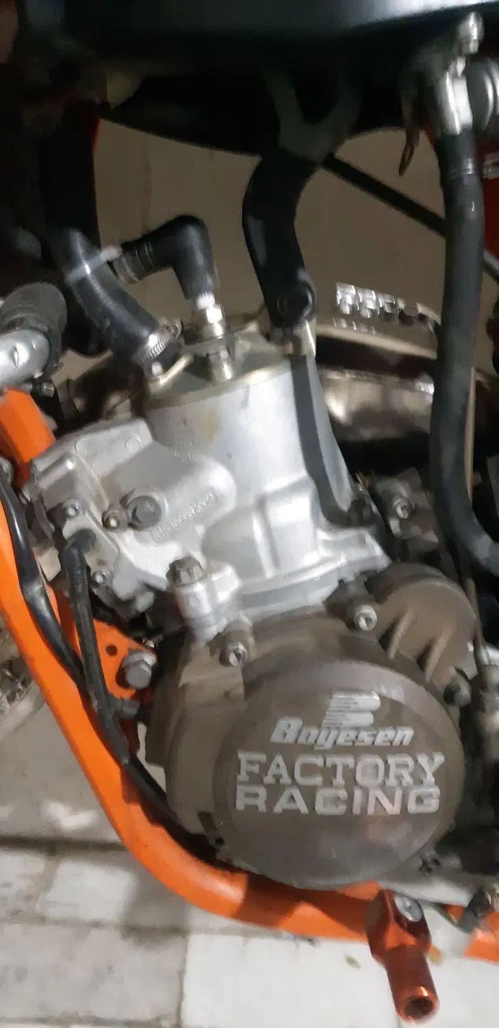 کراس اندرو ktm 150 دوزمانه فکتوری|موتورسیکلت|تهران, مینی‌سیتی (شهرک نفت)|دیوار