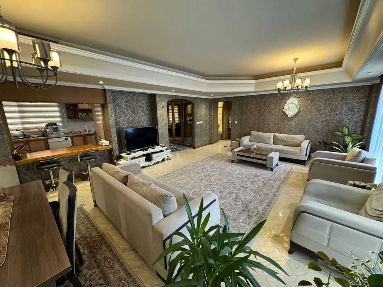 ۱۲۸ متر  تاپ لوکیشن  (گلستان جنوبی)|اجارهٔ آپارتمان|تهران, اقدسیه|دیوار