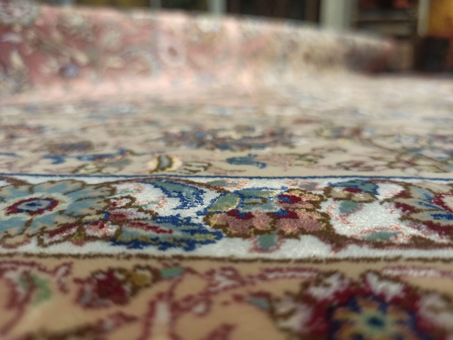 فرش زیبای ابریشمی|فرش|همدان, |دیوار