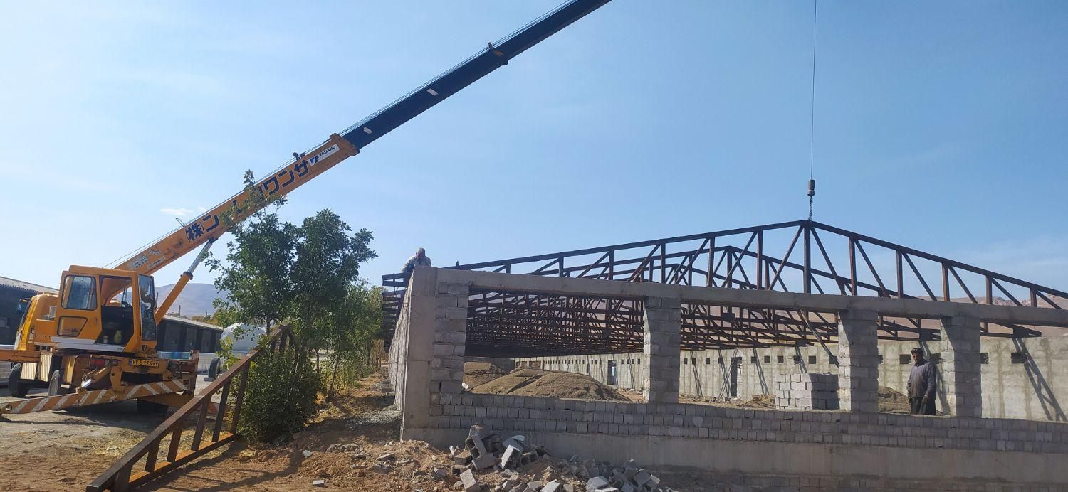 جرثقیل ۷تنی وکفی ۵تنی آماده ارائه خدمات|خدمات حمل و نقل|نقده, |دیوار