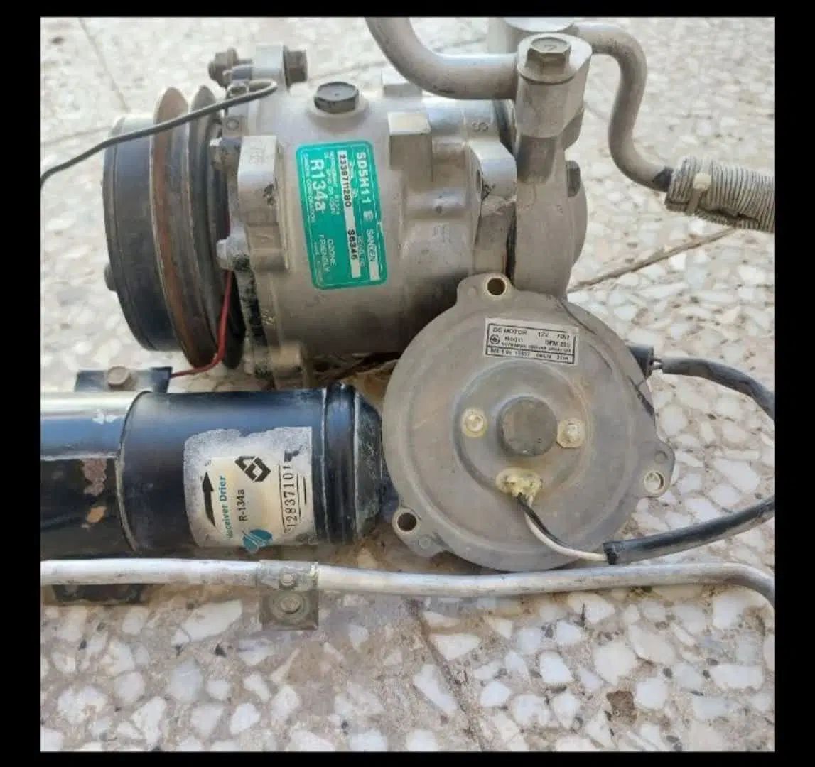 کمپرسورکولرپرایداصل ژاپن sandenبسیار تمیزوکم کار|قطعات یدکی و لوازم جانبی|اصفهان, عاشق‌آباد|دیوار
