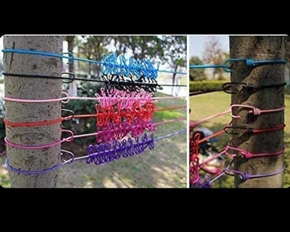 بند رخت گیره دار کشی بندرخت رخت آویز|بندرخت و رخت‌آویز|تهران, افسریه شمالی|دیوار