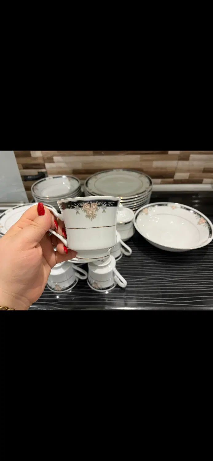 سرویس چینی قدیمی انتیک ظرف|ظروف سرو و پذیرایی|تهران, فلاح|دیوار