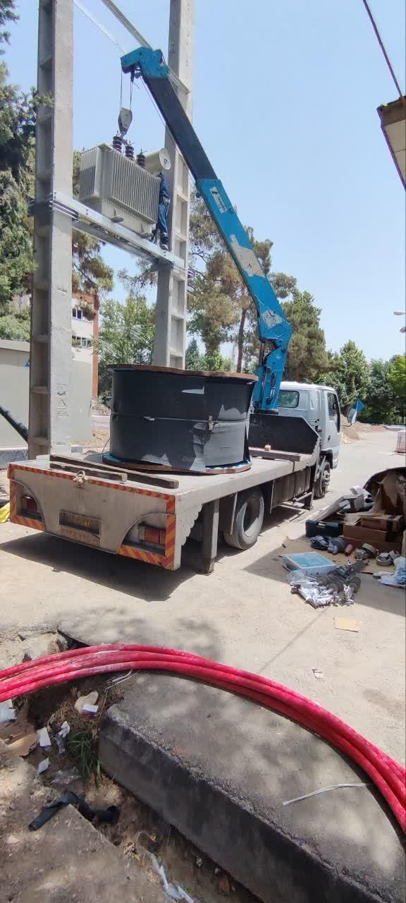 اجاره جرثقیل 3 تن شبانه روزی کل تهران|خدمات حمل و نقل|تهران, آهنگ|دیوار
