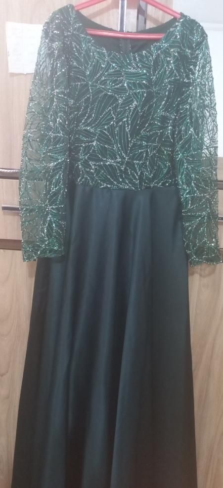 لباس مجلسی سایز۴۸ کاملا نو و سالم|لباس|لنجان, |دیوار