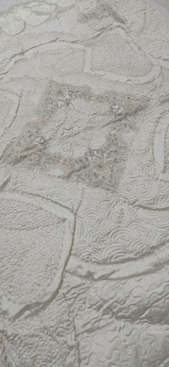 لحافت گلدوزی شده|رختخواب، بالش، پتو|مشهد, کارمندان دوم|دیوار