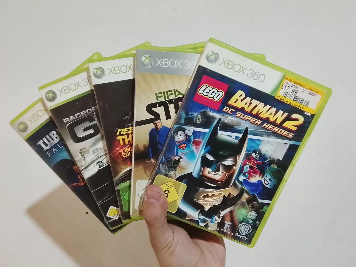 دیسک بازی اورجینال Xbox 360 بکوارد ایکس باکس ۳۶۰|کنسول، بازی ویدئویی و آنلاین|تهران, شکوفه|دیوار
