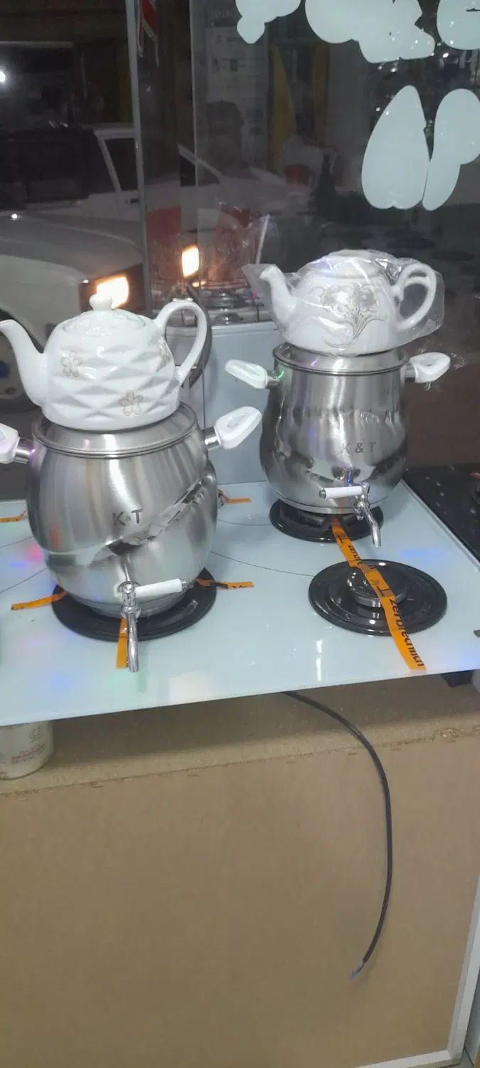 کتری وقوری بهترین جنس ۱۵۰۰چای ساز هم ۱۵۰۰ایوب|قوری، کتری، قهوه‌ساز دستی|مریوان, |دیوار