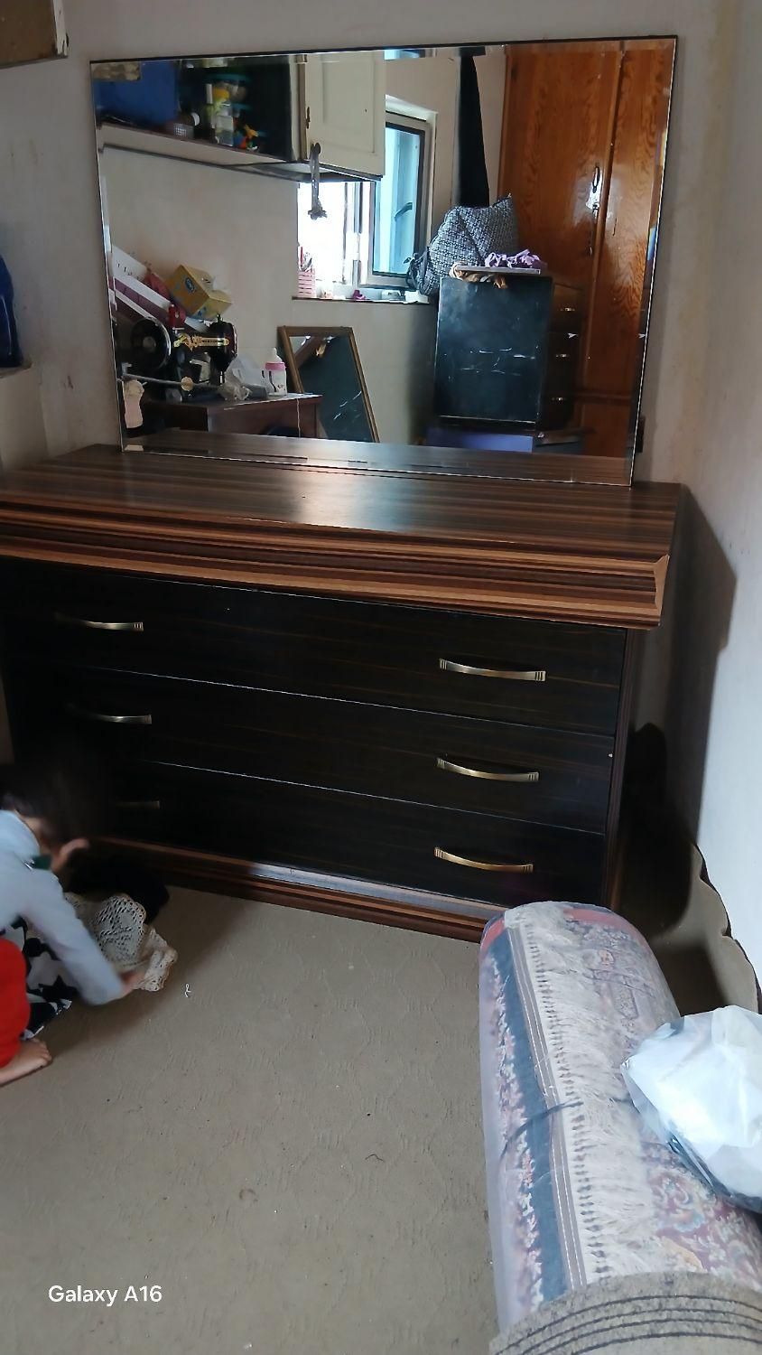 درآوربزرگ وجادارباآینه بزرگ|جاکفشی، کمد، دراور|گنبد کاووس, |دیوار