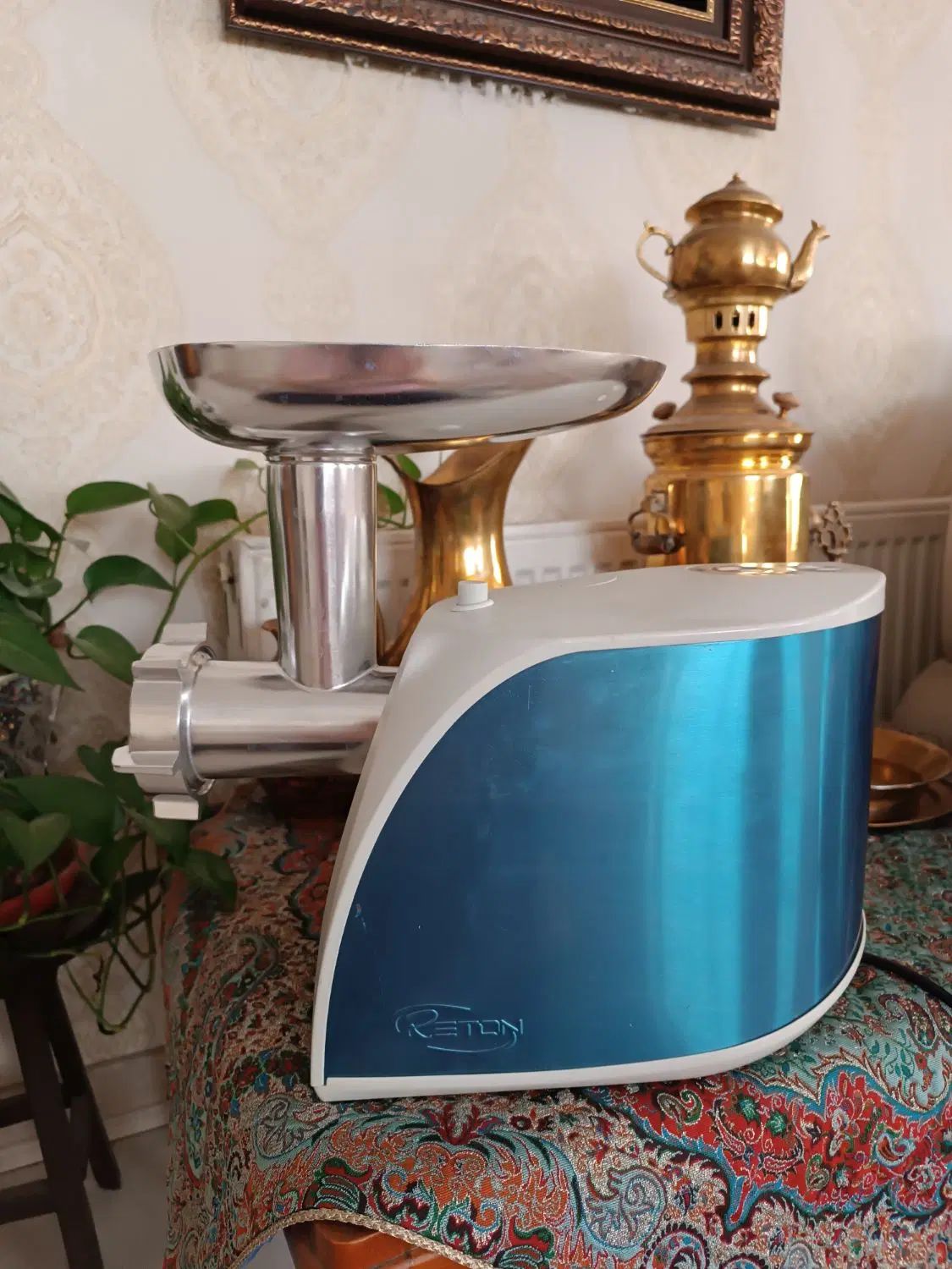 چرخ گوشت نو|خردکن، آسیاب، غذاساز|اصفهان, هفتون|دیوار