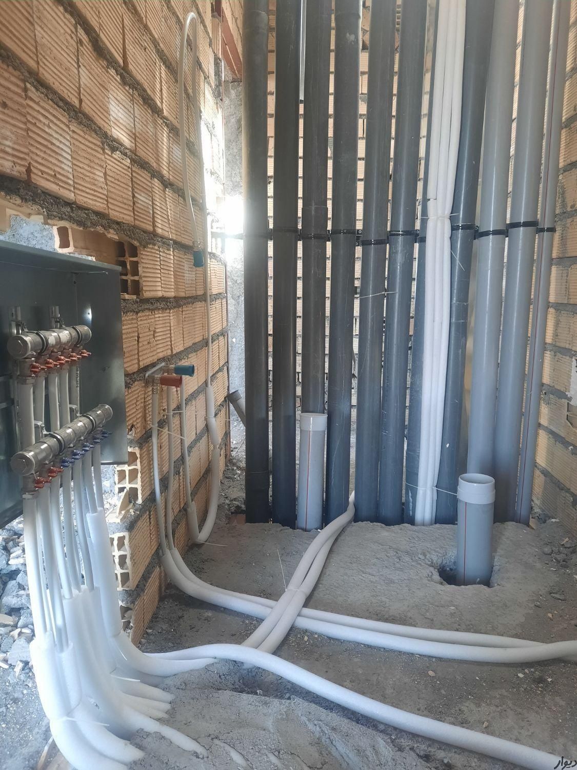 لوله کشی آب فاضلاب شوفاژ ساختمان از صفر تا صد|خدمات پیشه و مهارت|بیرجند, |دیوار