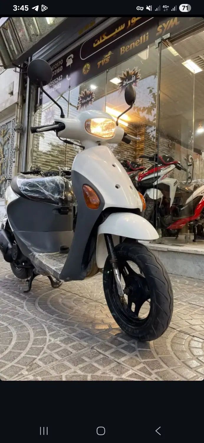 suzuki letes 4 پاکشتی وسپا اسکوتر|موتورسیکلت|مشهد, کوه سنگی|دیوار