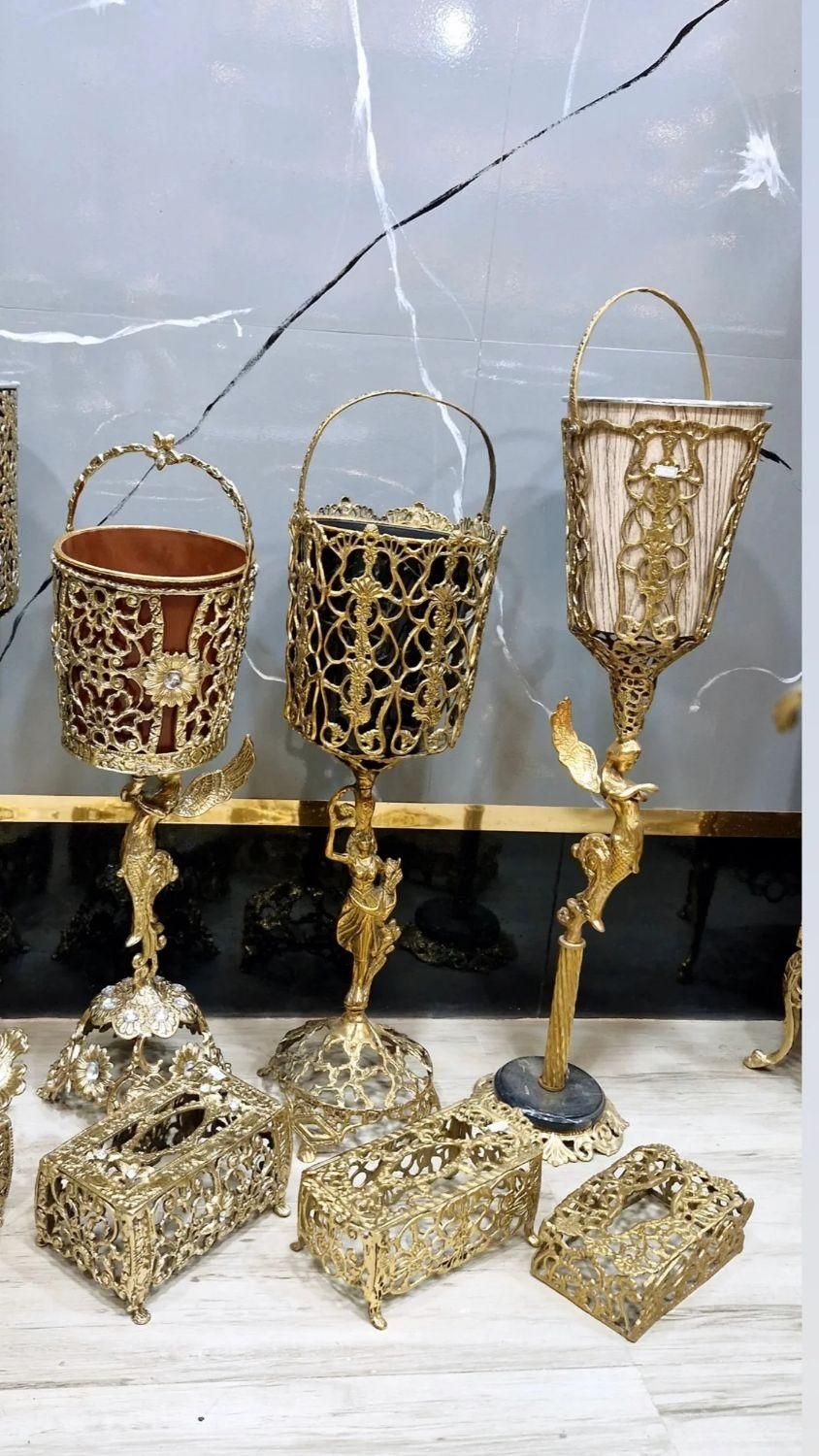 سطل و جادستمال های کنار سالنی برنج اصل|صنایع دستی و سایر لوازم تزئینی|قم, شهرک توانیر|دیوار