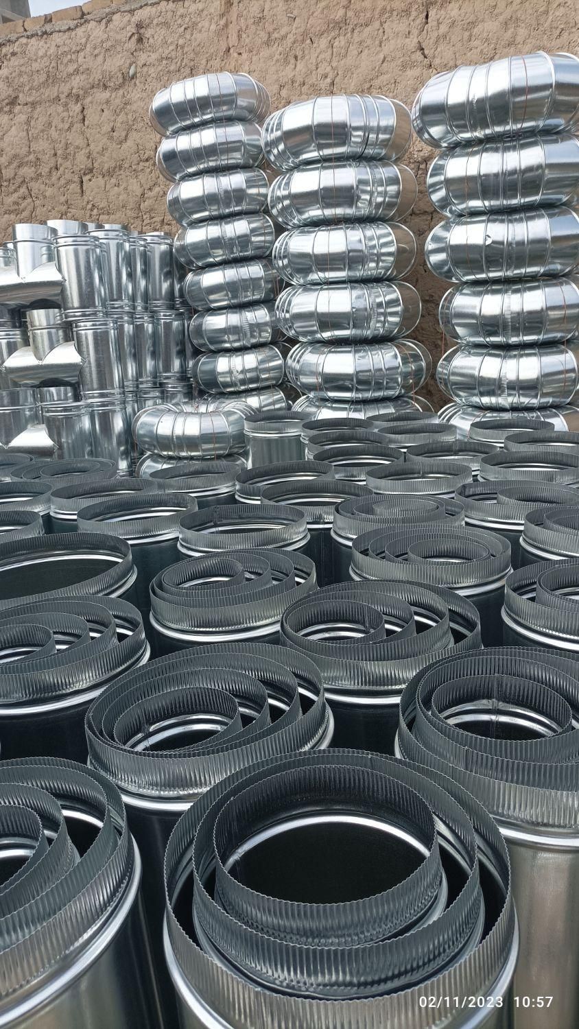 لوله هواکش لوله دودکش لوله گرد سانتفیوژ هود منقل|عمدهفروشی|تهران, وردآورد|دیوار