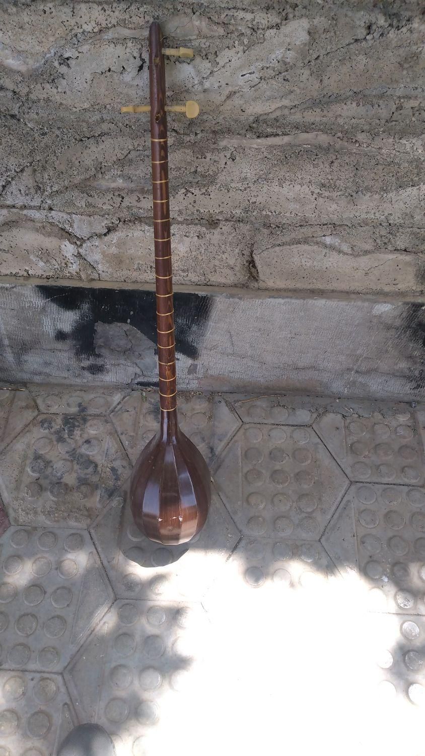 یک عدد چوب کاسه ای ستار|سازهای سنتی|قزوین, |دیوار