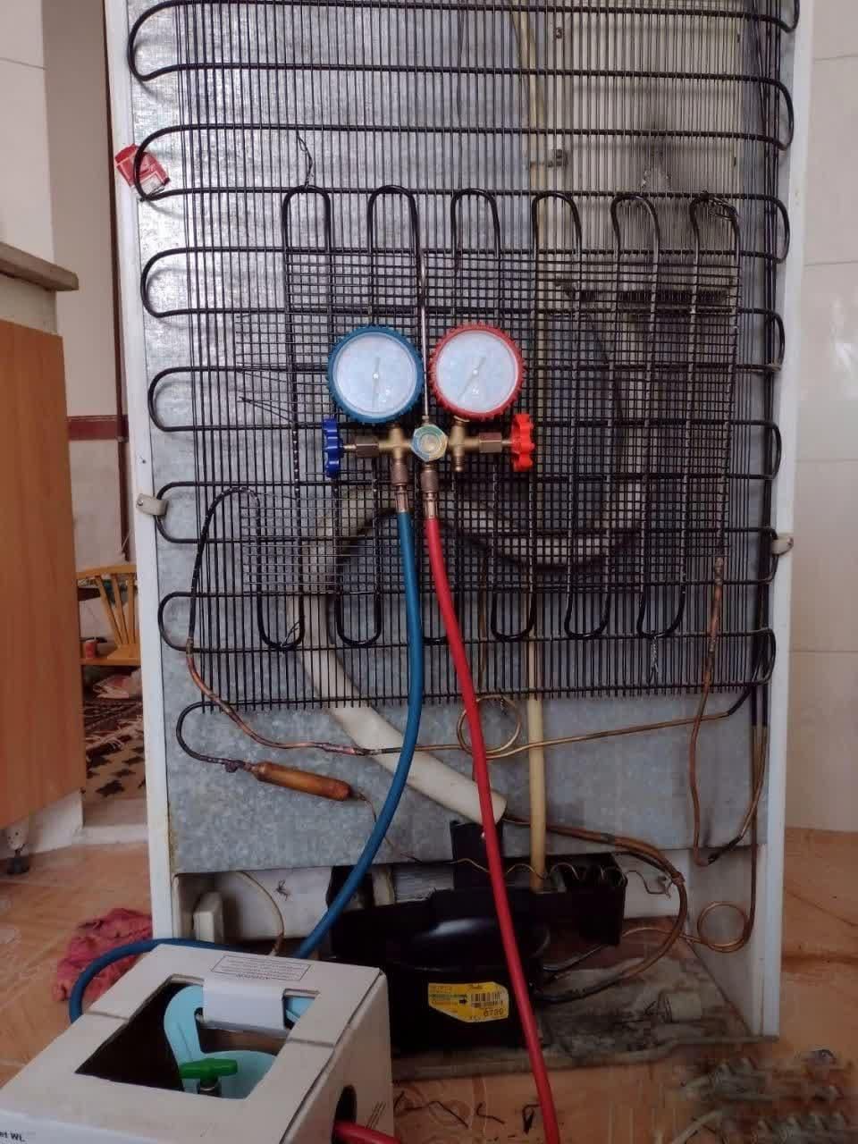 یخچال سازی-تعمیر یخچال درمحل شما بدون جابجایی-سیار|خدمات پیشه و مهارت|قم, پردیسان|دیوار