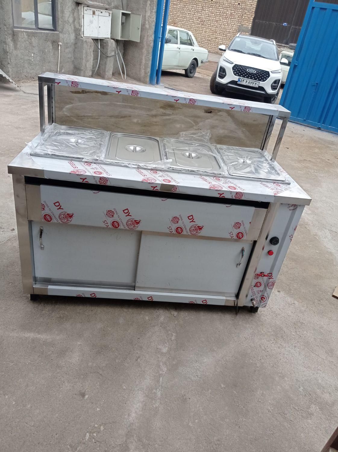 کانتر گرم دوجداره گازی برقی|کافی‌شاپ و رستوران|گلستان (تهران), |دیوار