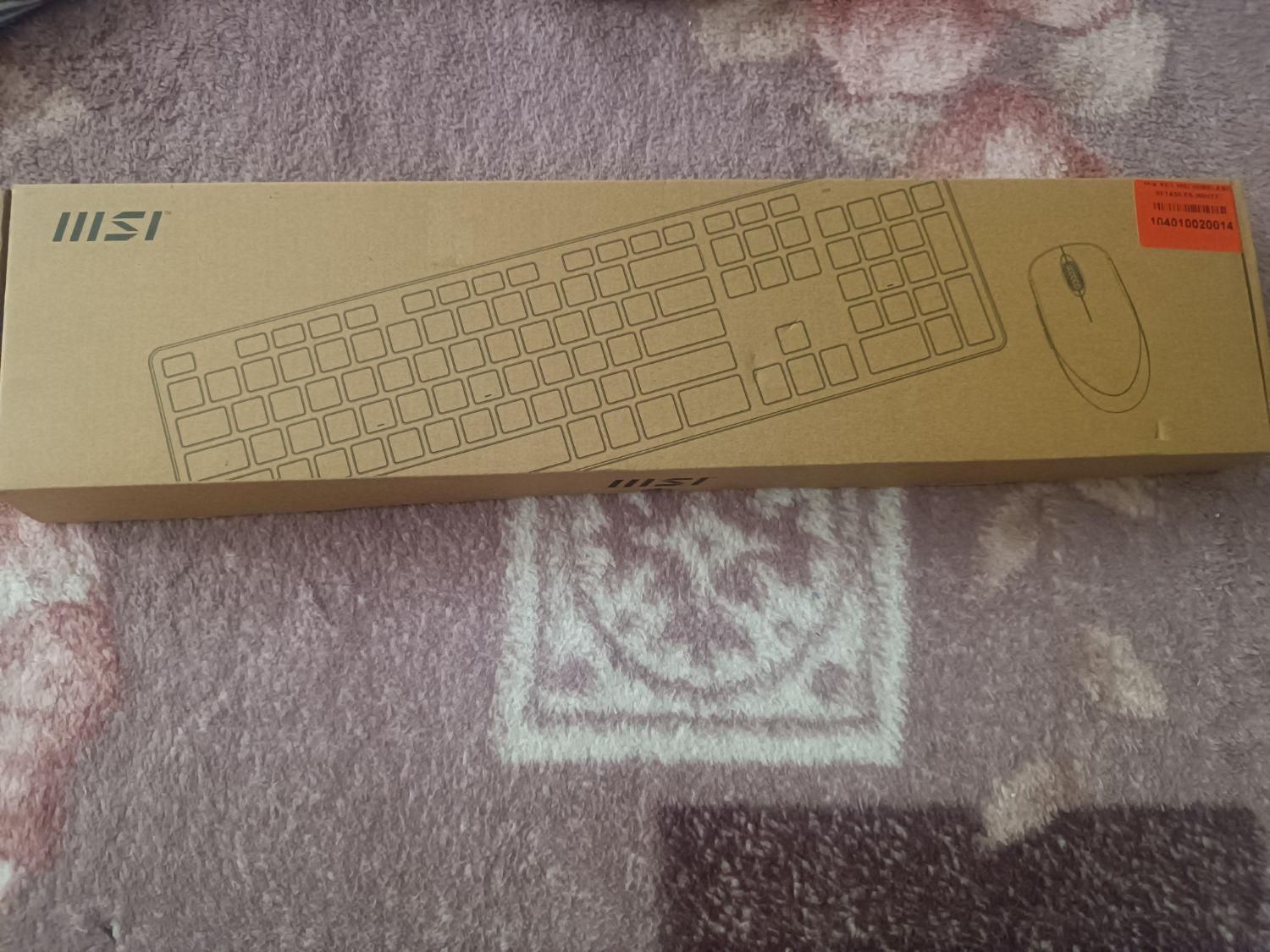 موس و کیبورد بی سیم MSI نو داخل کارتون بازنشده|قطعات و لوازم جانبی رایانه|گلستان (تهران), |دیوار