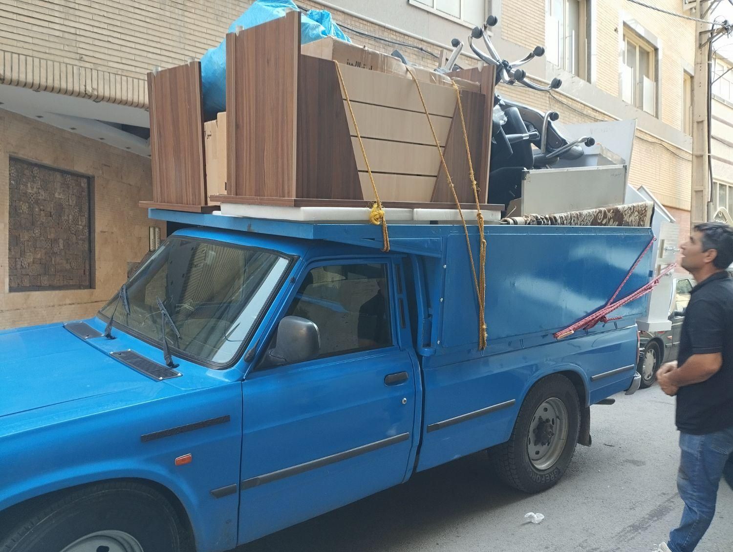 باربری وانت بار نیسان اسباب کشی شهرستان با  کارگر|خدمات حمل و نقل|تبریز, |دیوار