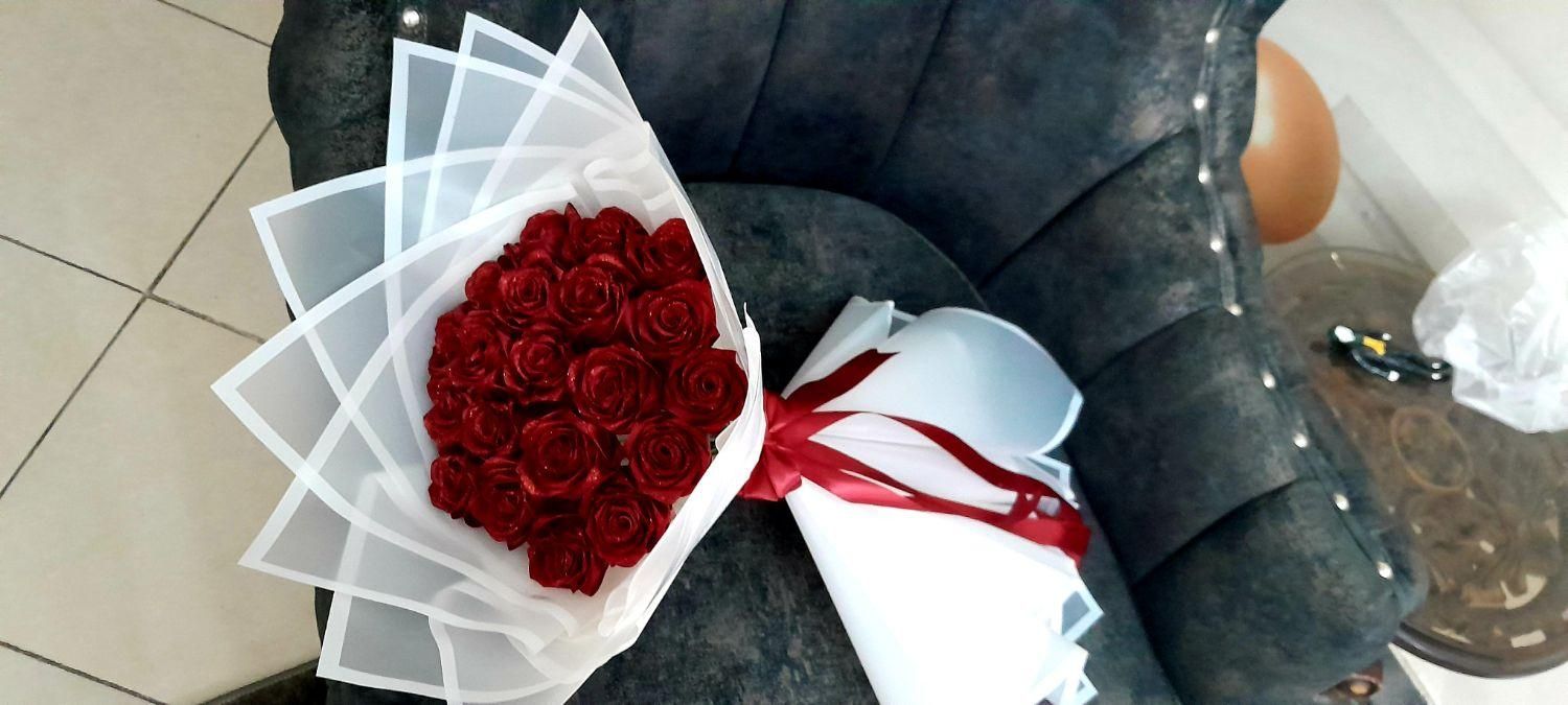 دسته گل روبانی زیبا|گل مصنوعی|کرج, خرمدشت|دیوار