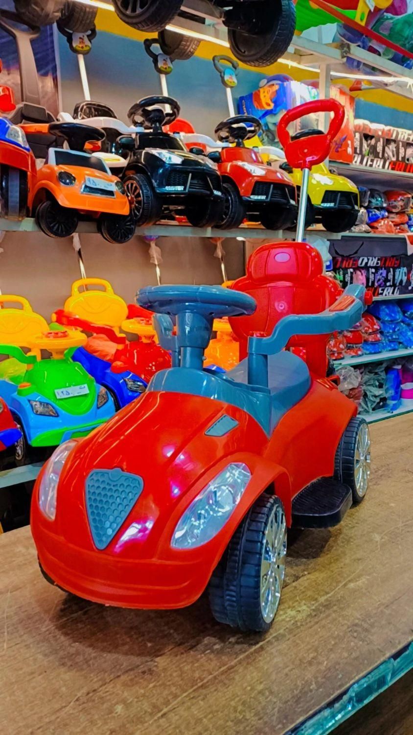 سه چرخه ماشینی ماشین حمل کودک آلفا|اسباب و اثاث بچه|مشهد, توس (بلوار توس)|دیوار