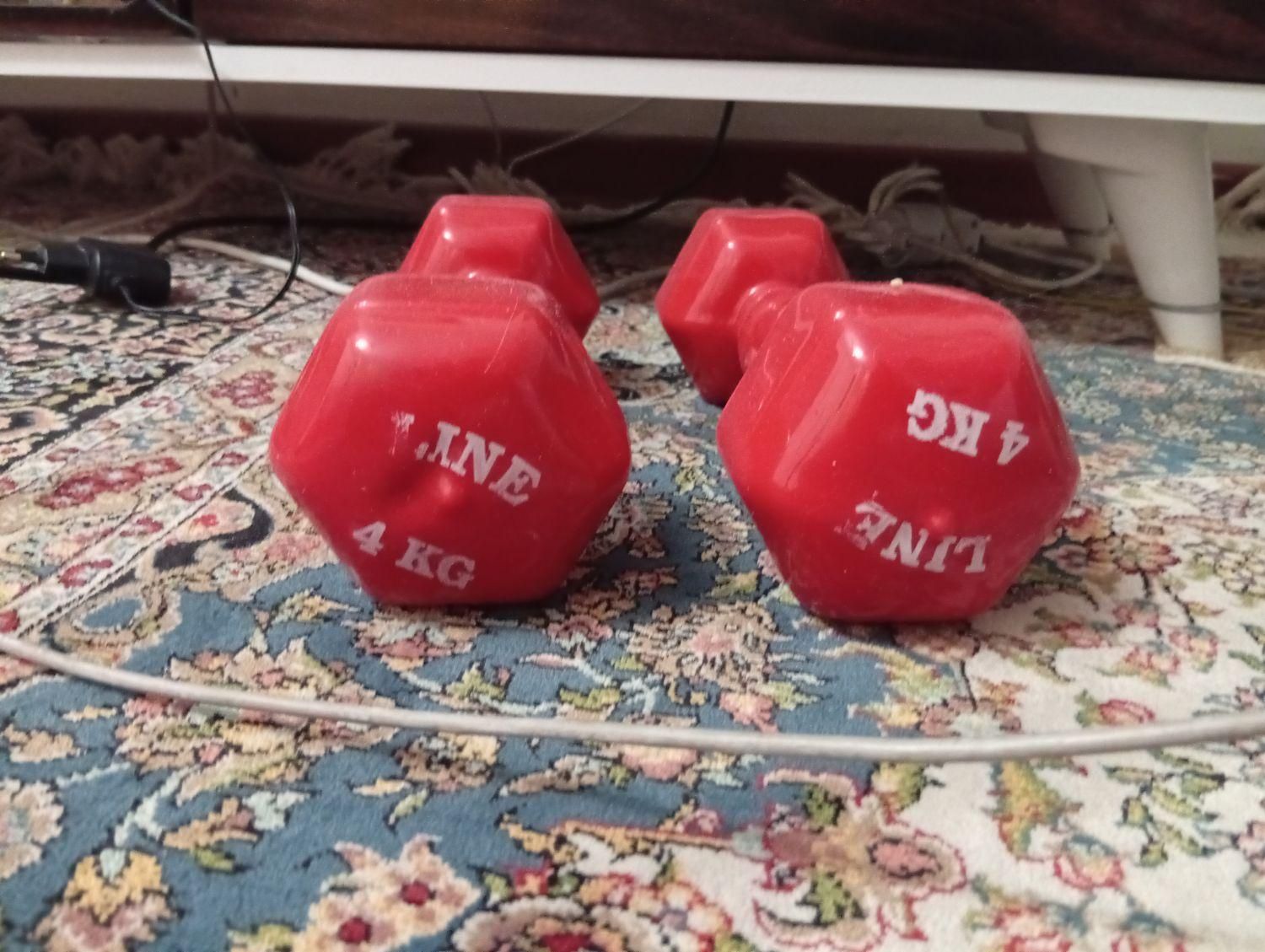 دمبل ۴کیلو|تجهیزات ورزشی|زنجان, |دیوار