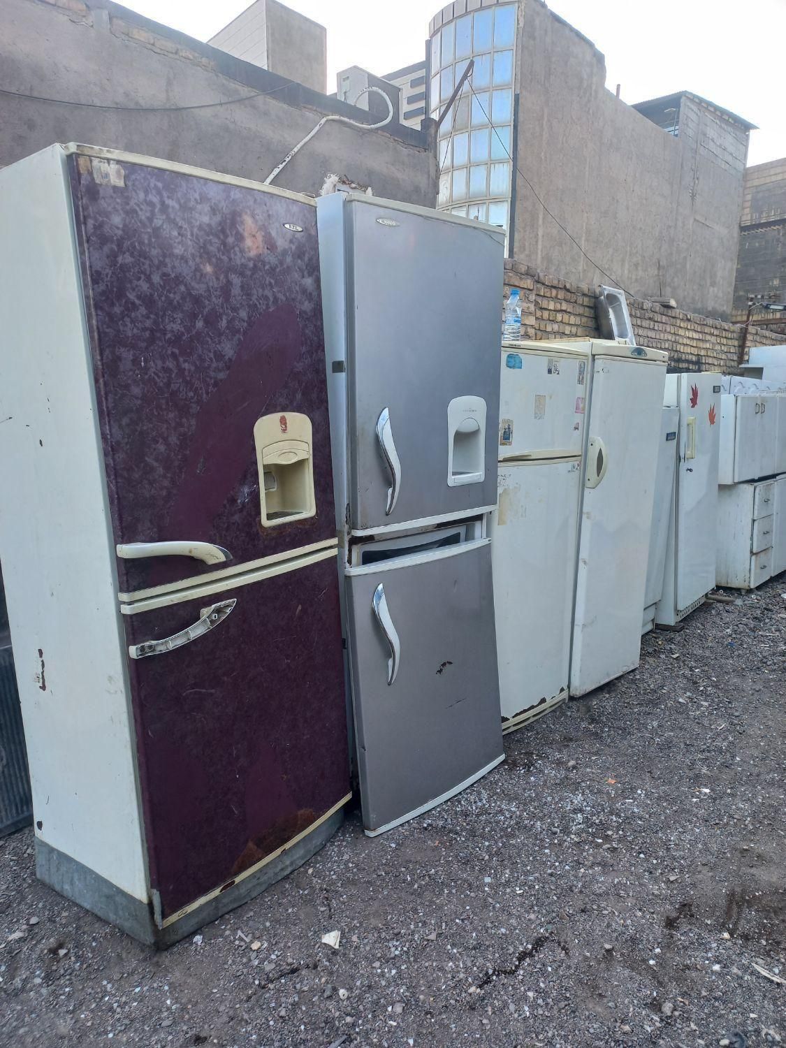 جمع آوری و خریدار یخچال سوخته وخراب|یخچال و فریزر|دزفول, |دیوار