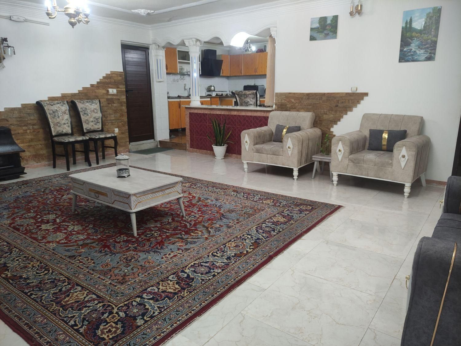 اجاره روزانه/هفتگی/ماهانه ویلا ۱۲۰ متری|اجارهٔ کوتاه‌مدت ویلا و باغ|رامسر, |دیوار