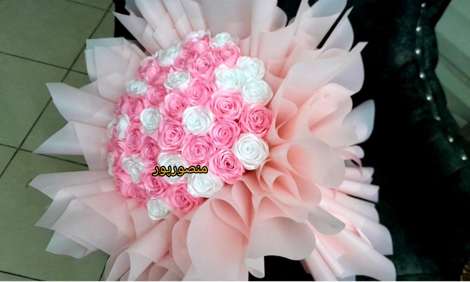 دسته گل روبانی زیبا|گل مصنوعی|کرج, خرمدشت|دیوار