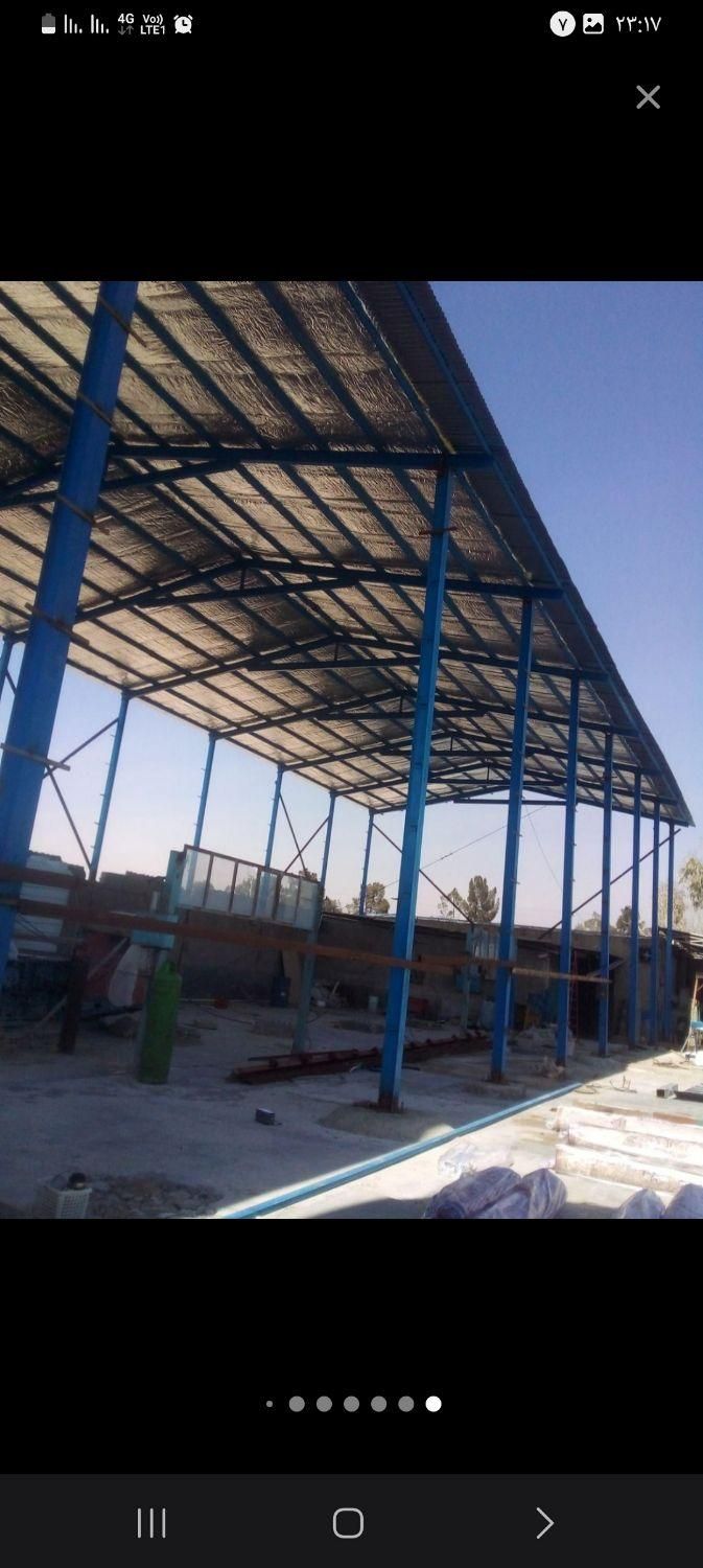 اهنگری ساخت اسکلت فلزی شیروانی الاچیق...|خدمات پیشه و مهارت|پردیس, فاز ۲|دیوار