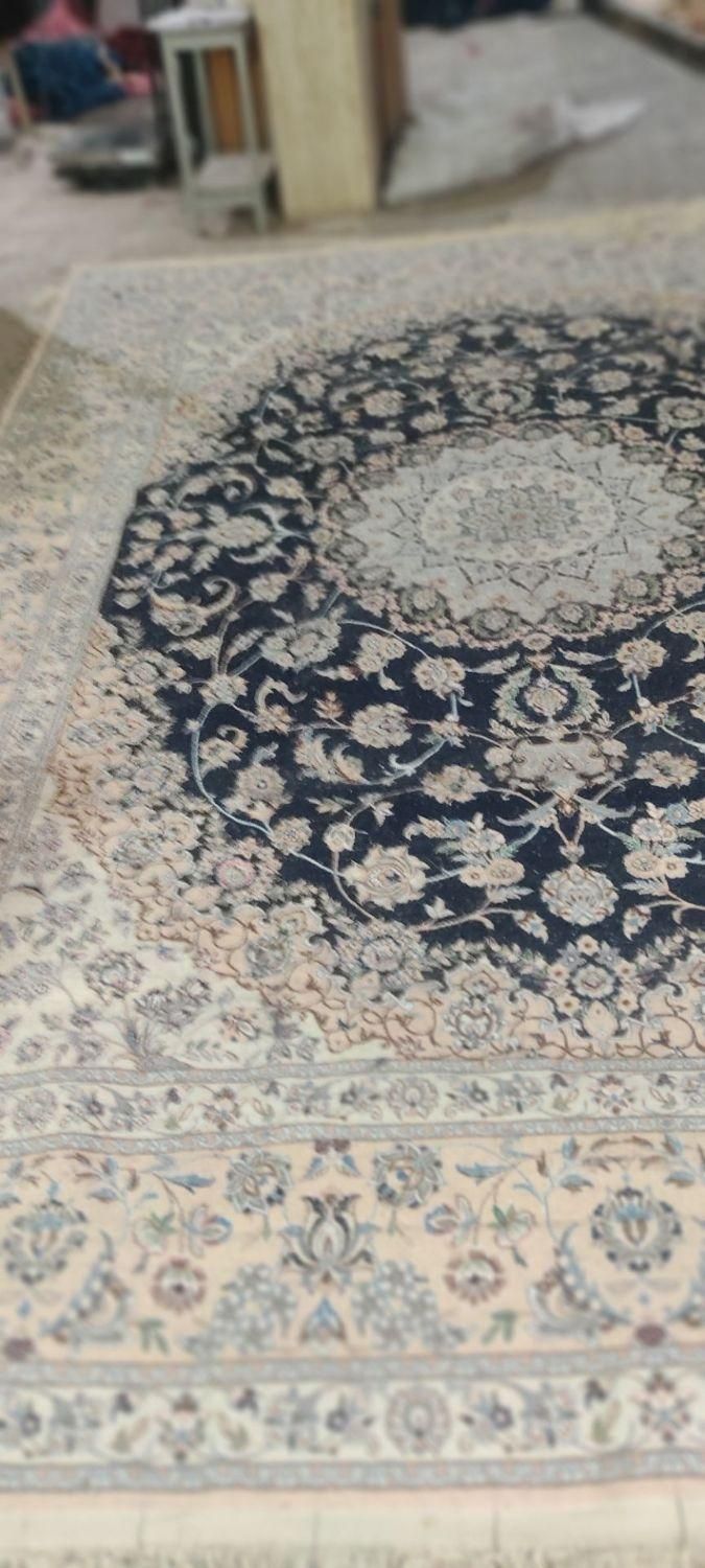 جفت۱۲متری نائین سرمه‌ای گل ابر|فرش|تهران, دریان‌نو|دیوار
