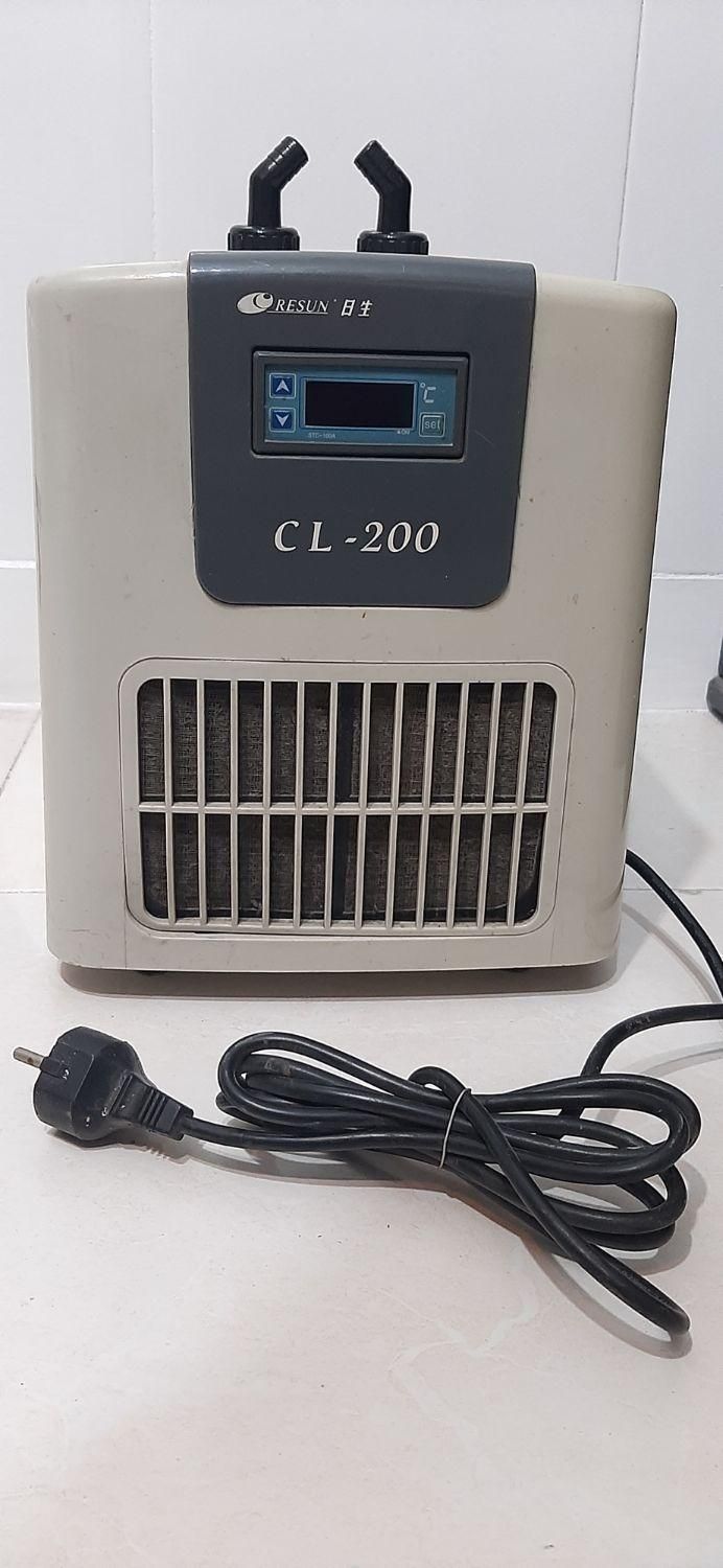 چیلر خنک کننده آب آکواریوم resun cl 200|لوازم جانبی حیوانات|گرمدره, |دیوار