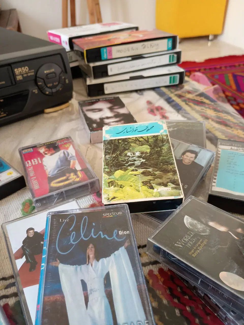 نوار کاست، vhs و رادیو ضبط مناسب کلکسیون ودکور|فیلم و موسیقی|زاهدان, |دیوار