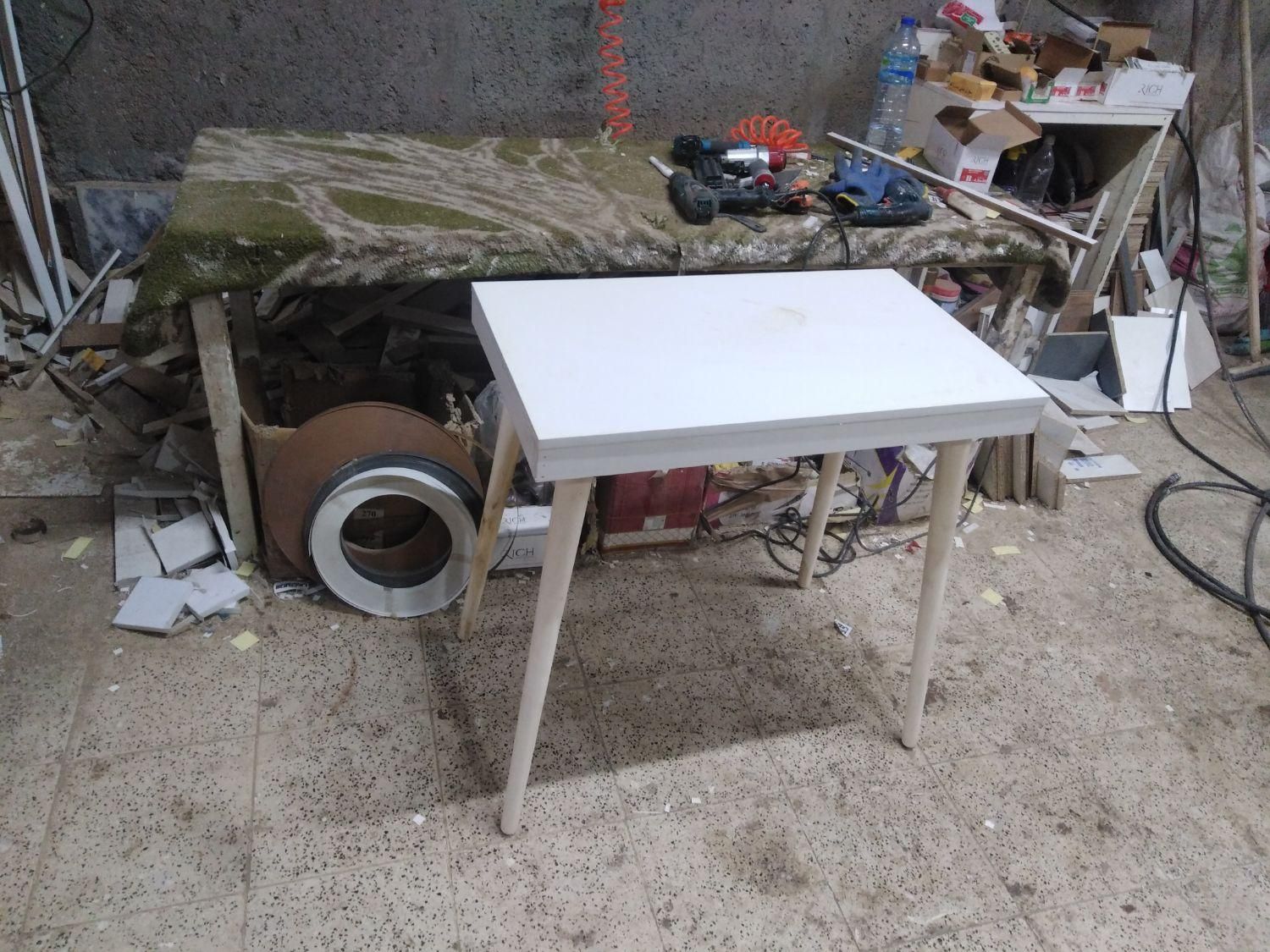 میز پایه چوبی کد 45-77 (آک)|میز تحریر و کامپیوتر|مشهد, خواجه ربیع|دیوار