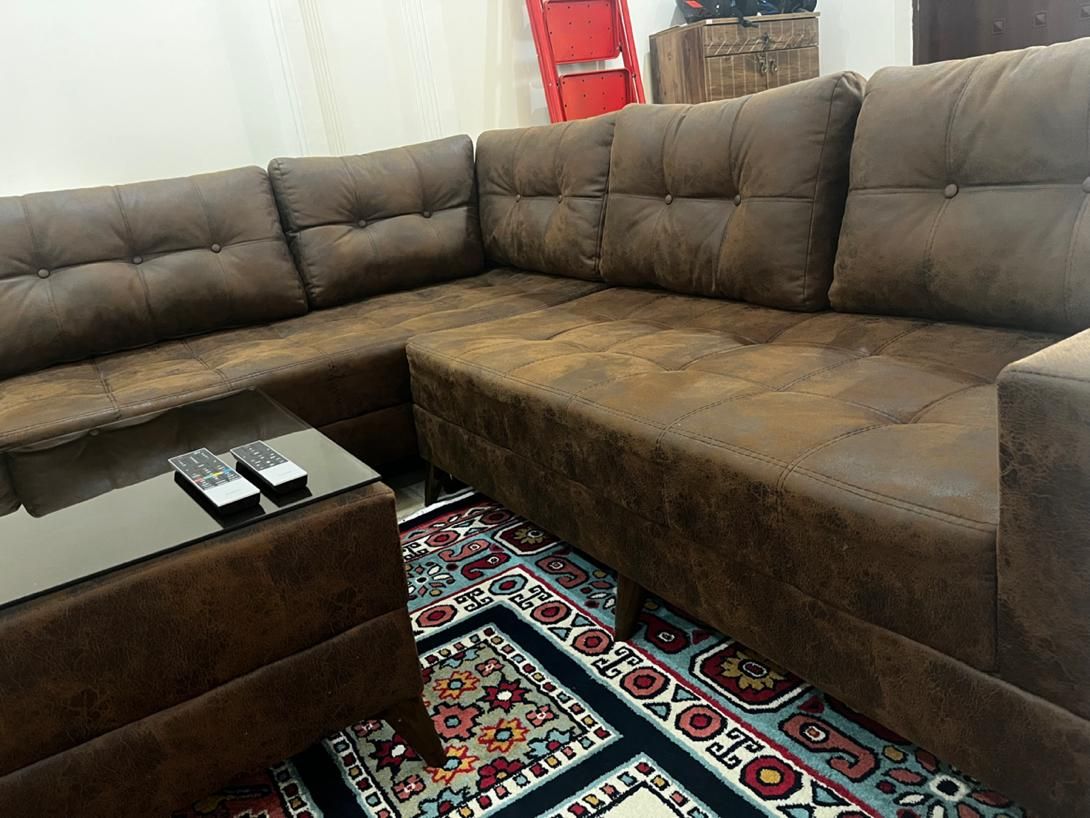 مبل چستر با کیفیت در‌ حد نو|مبلمان خانگی و میز عسلی|تهران, شمس‌آباد|دیوار