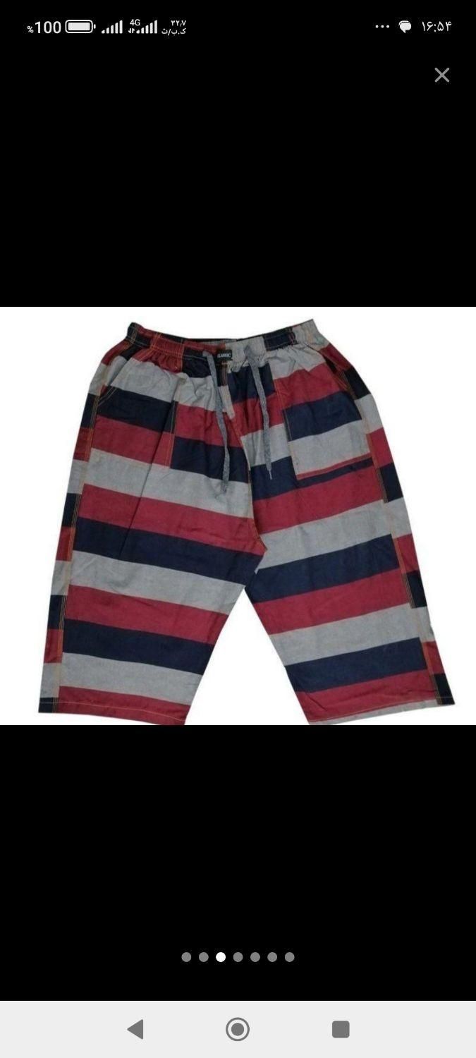 تولیدی و پخش شلوارک مردانه نخ پنبه درجه یک|لباس|زاهدان, |دیوار