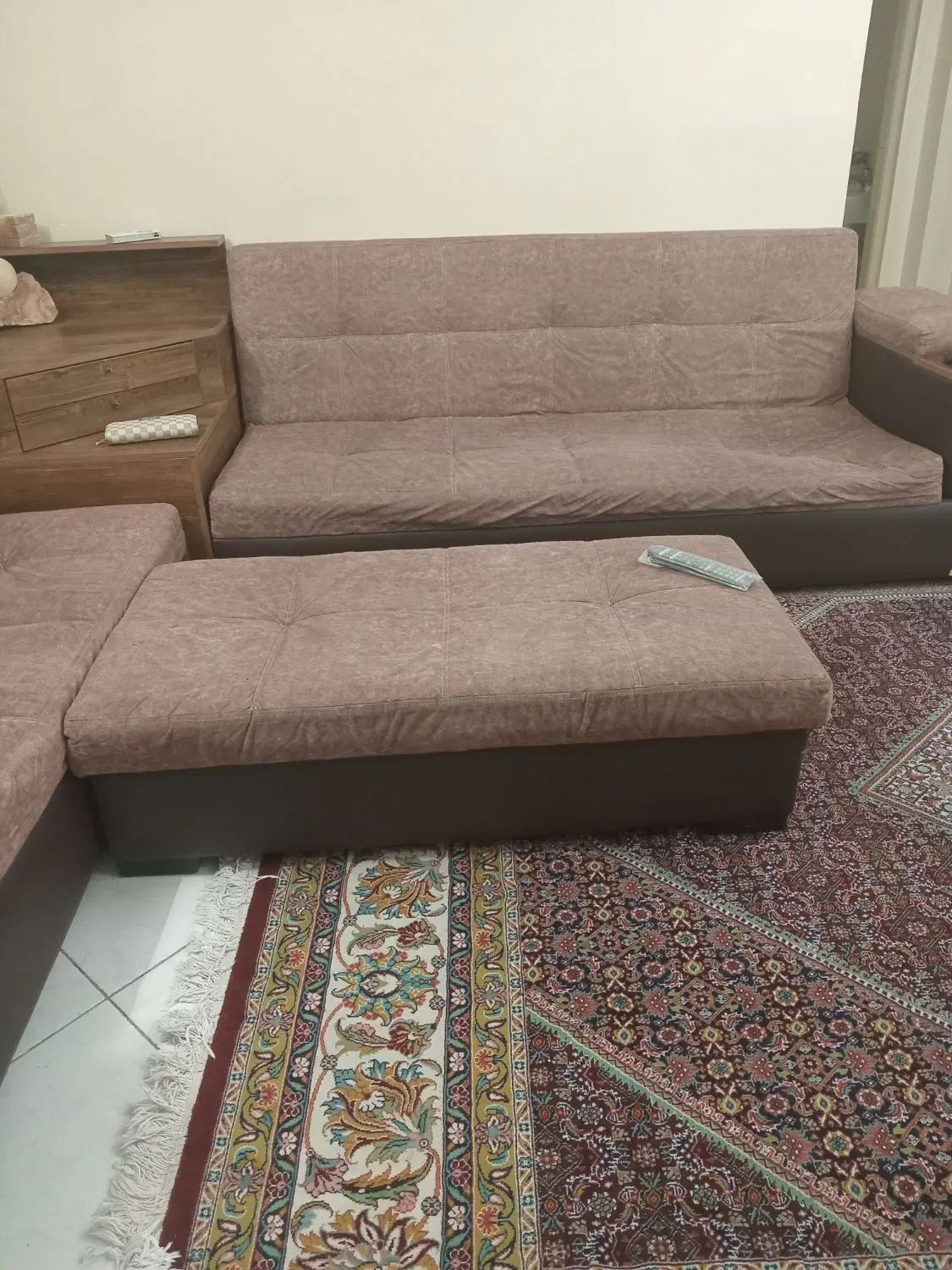 مبل ۷ نفره تختخواب شو .قیمت توافقی .فروش فوری|مبلمان خانگی و میز عسلی|تهران, راه آهن|دیوار