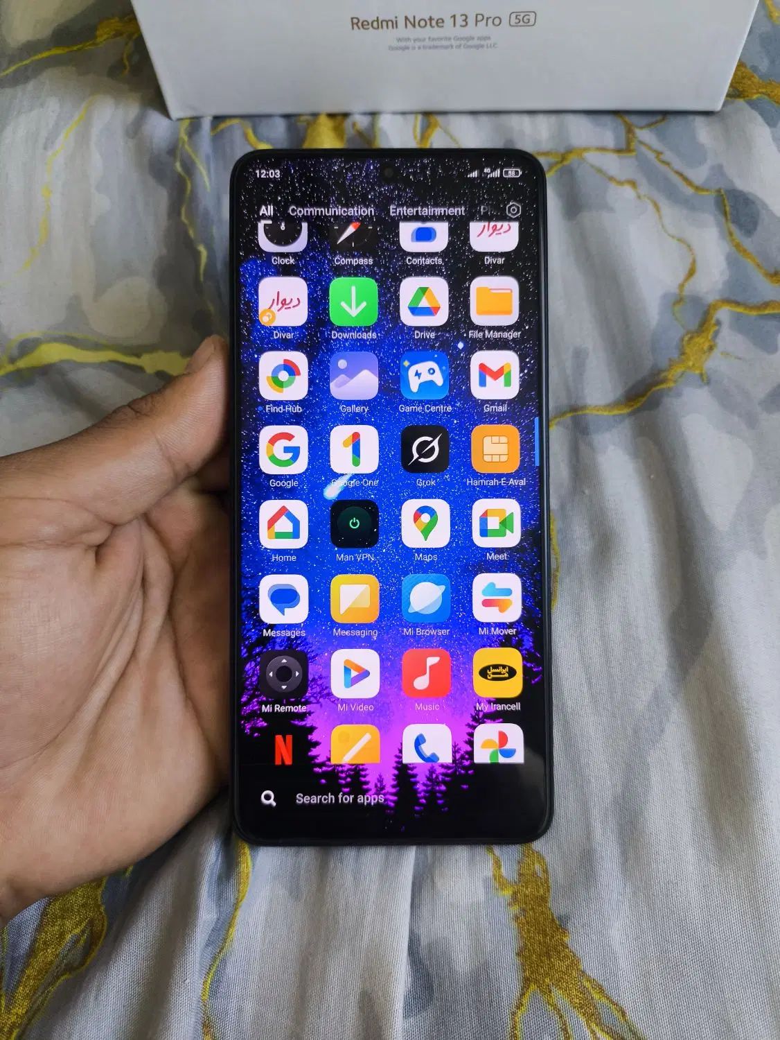 note13pro512gig rom 12 5 g|موبایل|اندیشه, اندیشه فاز ۵|دیوار