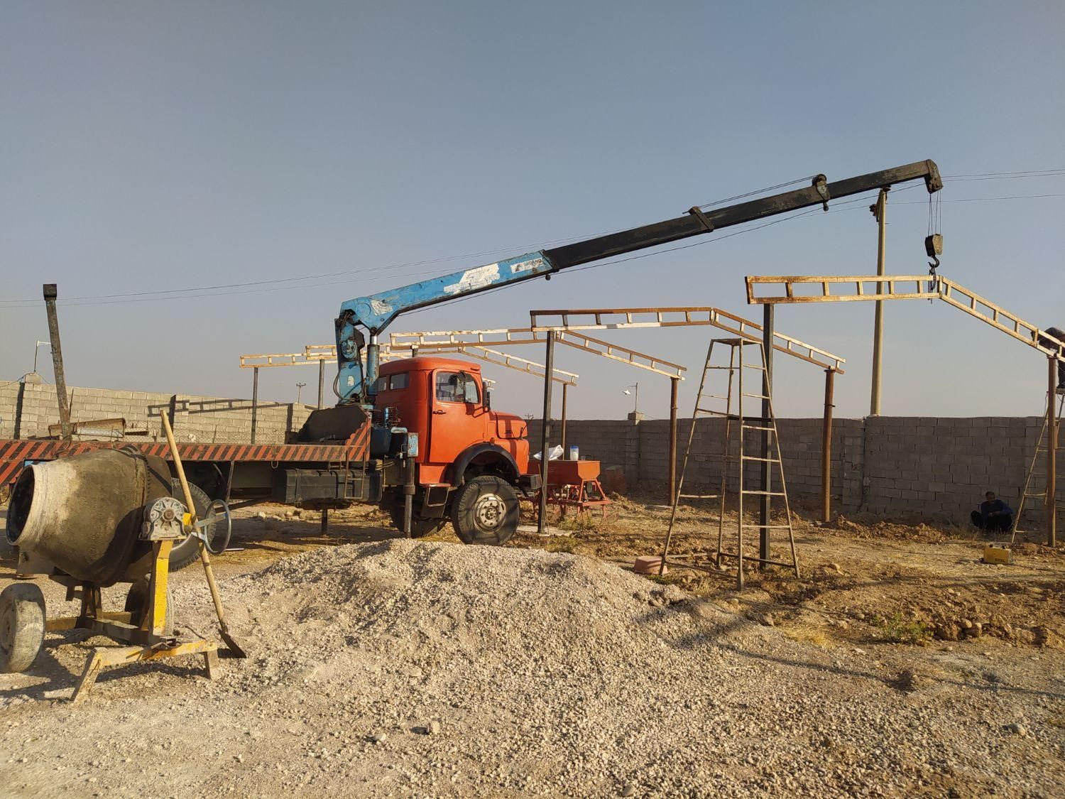 جرثقیل 5تن 911 اجارهی|خدمات حمل و نقل|شوشتر, |دیوار