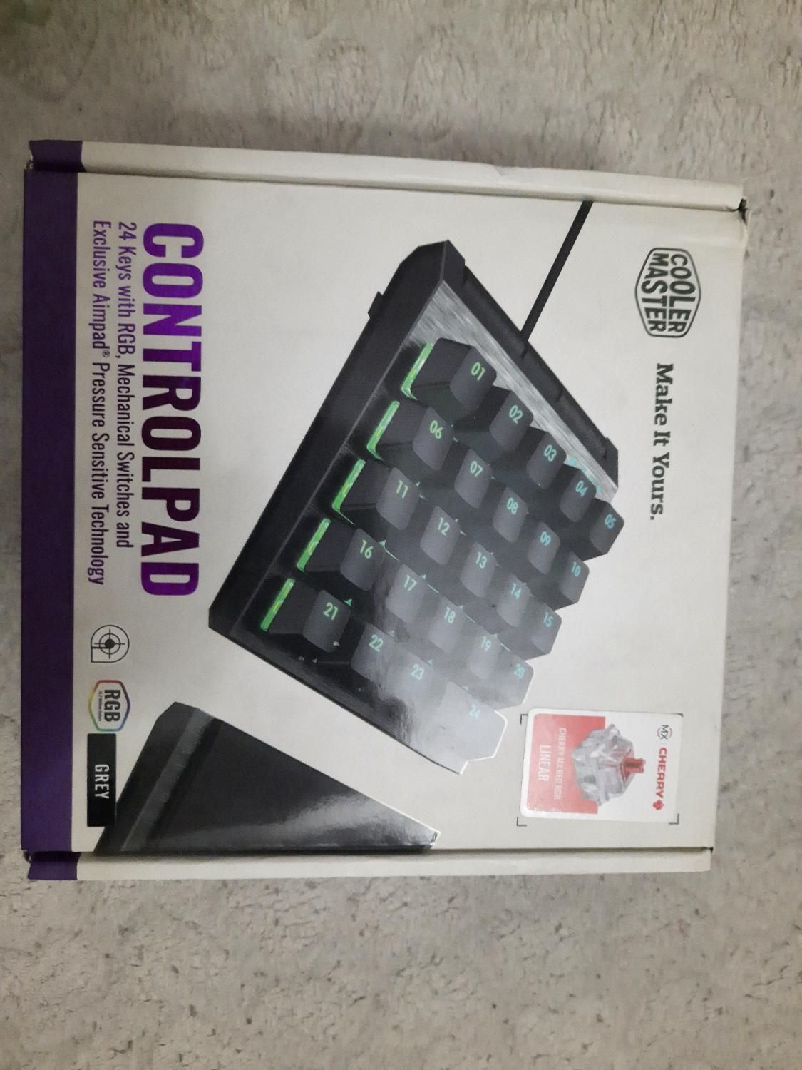 کنترل پد کولر مستر نو پلمپ|قطعات و لوازم جانبی رایانه|کهک, |دیوار