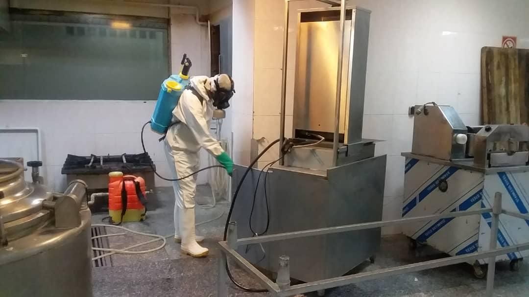 خدمات سمپاشی و ضد عفونی توسط شرکت مجوز دار|خدمات نظافت|همدان, |دیوار