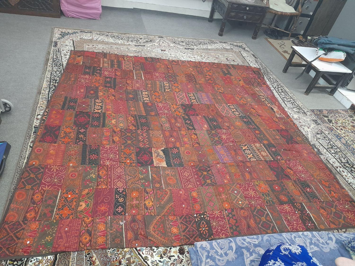 روتختی بالای ۸۰ سال دست دوزبافت|سرویس روتختی|گنبد کاووس, |دیوار