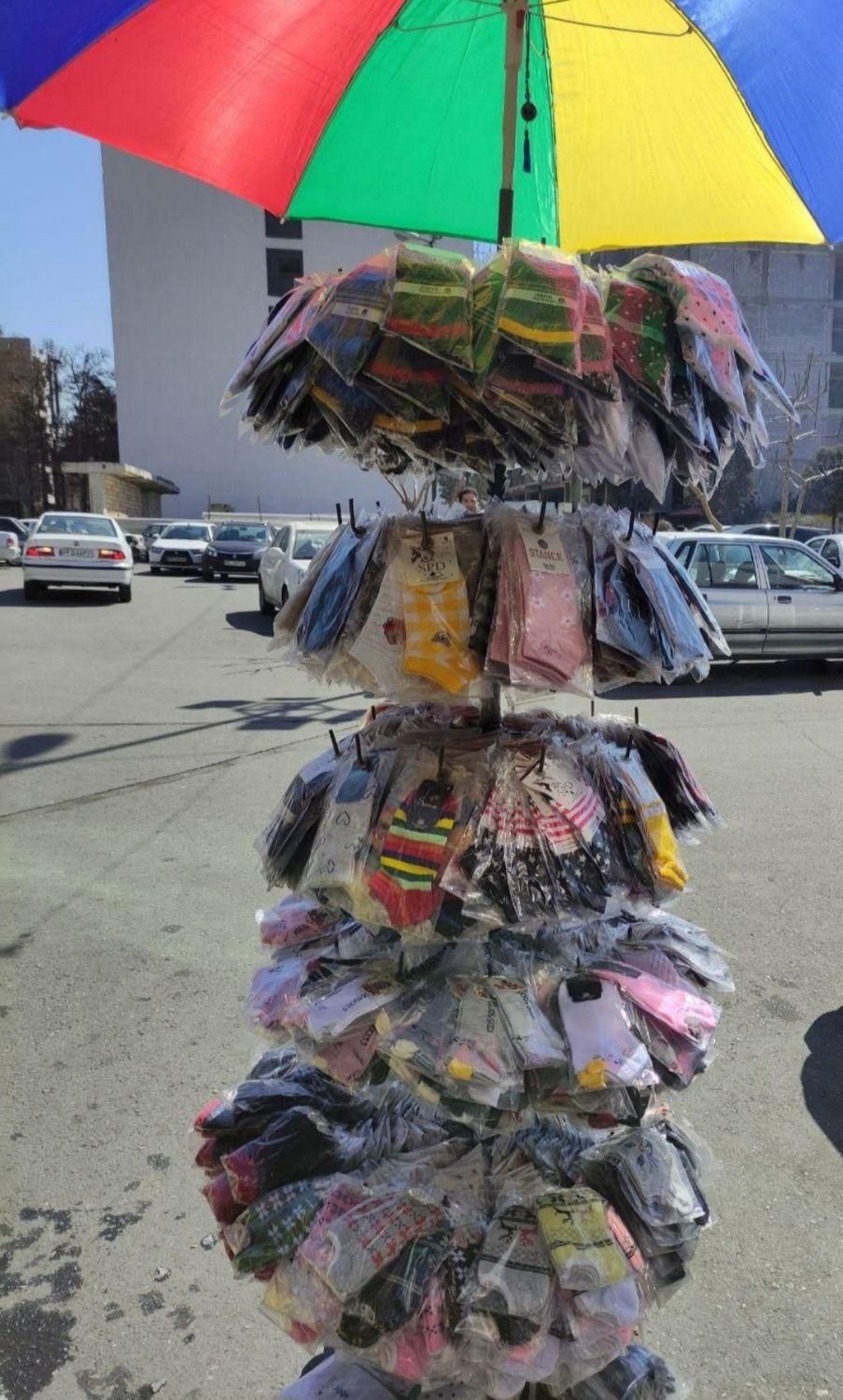 جوراب باکیفیت همه نوع رگال (استند) 5طبقه 10 شاخه|لباس|کرج, حسینآباد|دیوار