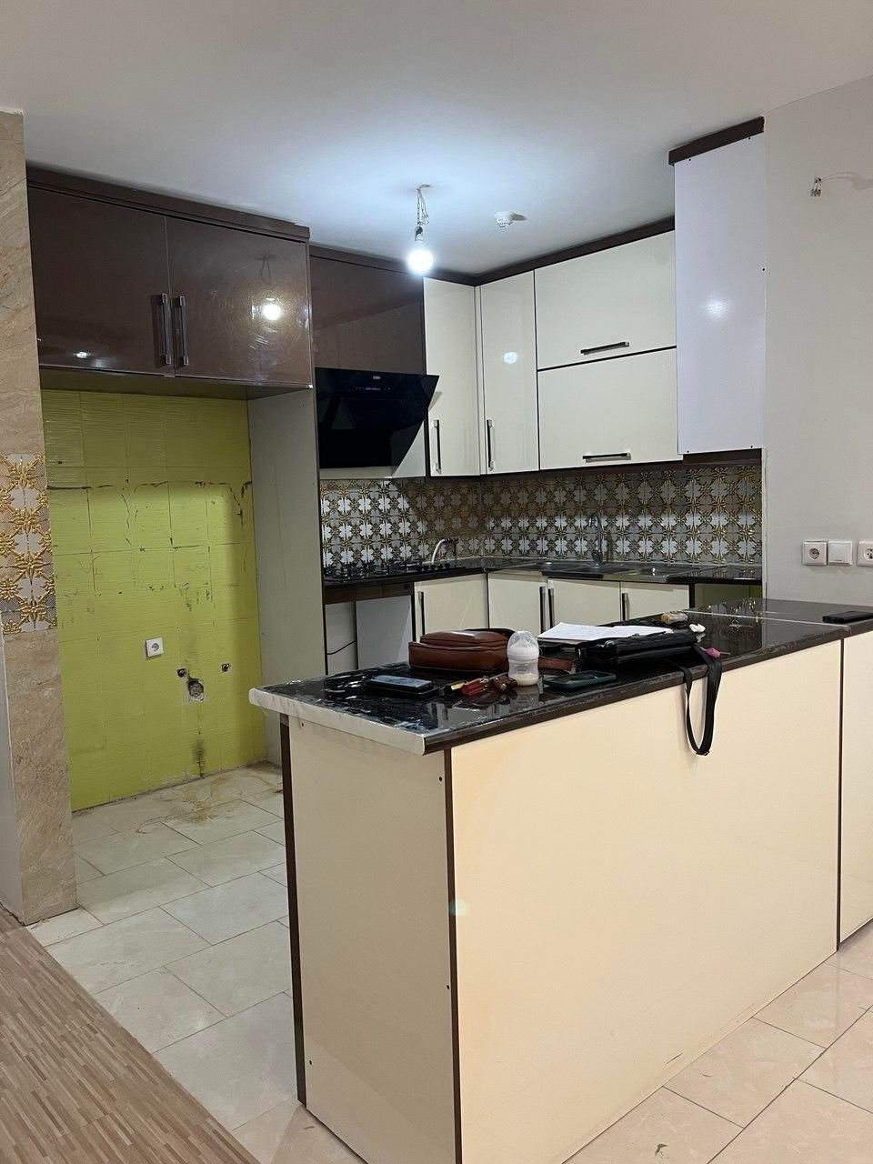 فروش کابینت و سینک وهود روکار برند کن|آب‌چکان و نظم‌دهنده ظروف|فولادشهر, C3|دیوار