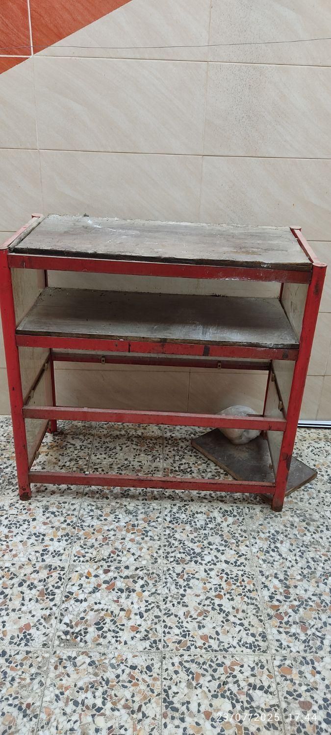 تخت فلزی وسندلی میز|حراج|دزفول, |دیوار