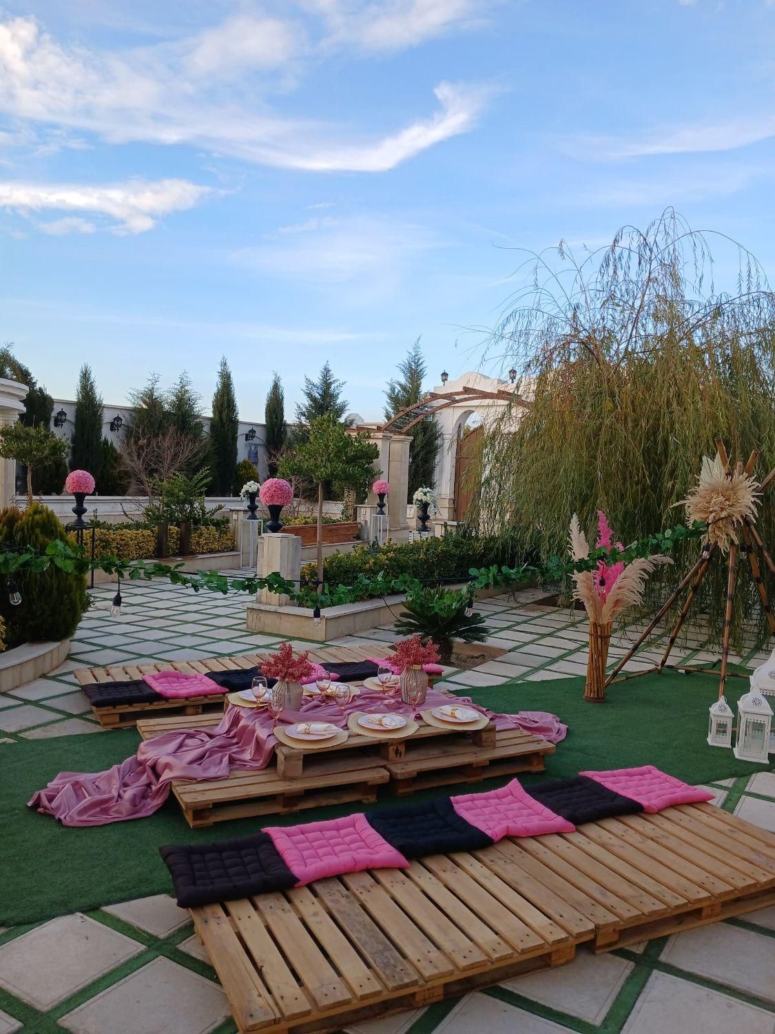 پک ویژه تولد به صورت کامل همه چی با ما|اجارهٔ کوتاهمدت ویلا و باغ|چهارباغ, |دیوار