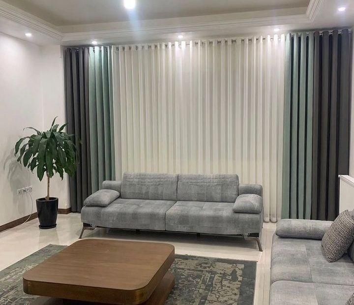 پرده های پانچ مینیمال پلیسه با قیمت ارزان ۹۹هزار|پرده، رانر، رومیزی|پرند, فاز ۵|دیوار