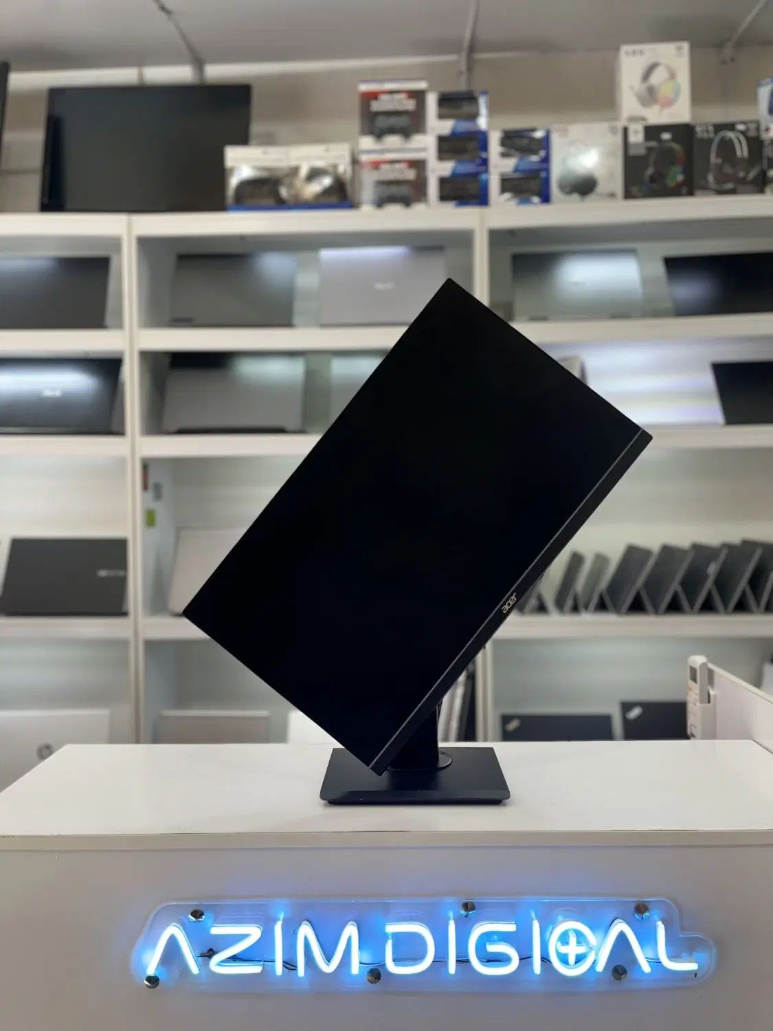 مانیتور Acer  فرملس ۲۴ ips پایه آسانسوری|قطعات و لوازم جانبی رایانه|رشت, دیلمان|دیوار