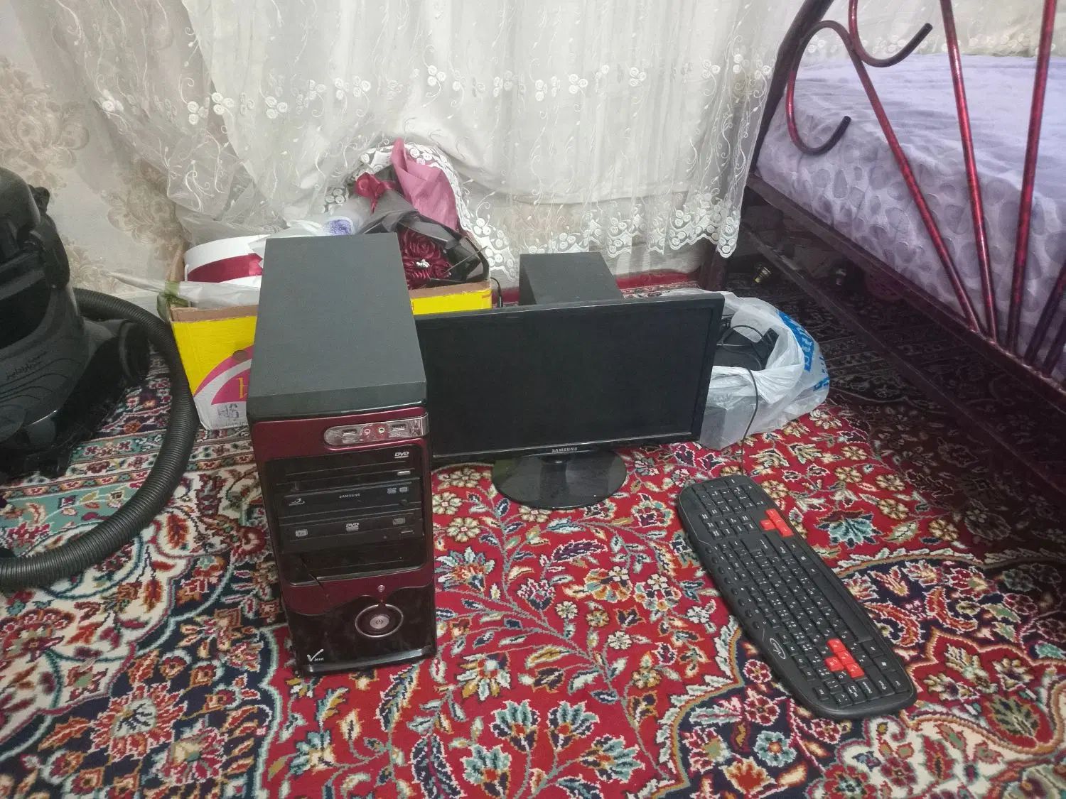 سیستم کامپیوتر باتمام وسایل|رایانه رومیزی|مشهد, پروین اعتصامی|دیوار